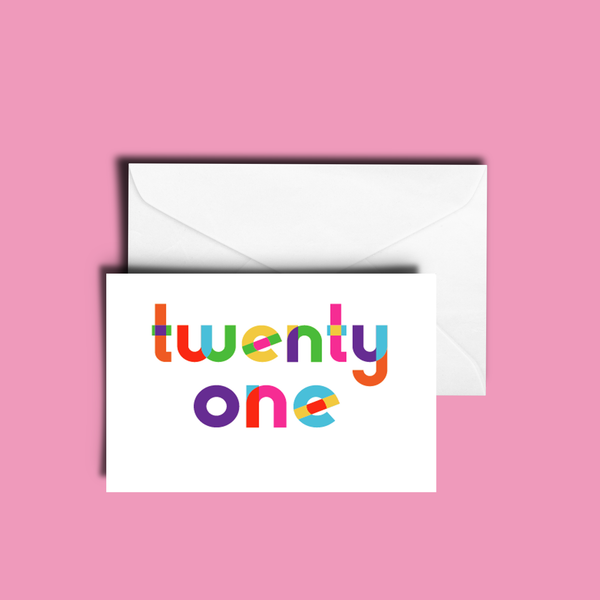 twenty one