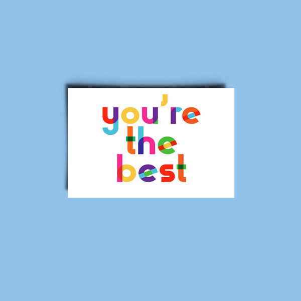 You're the Best Cards LoveFromLilibet