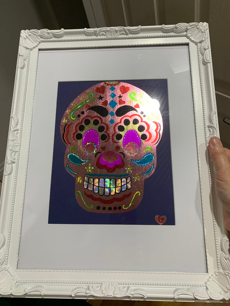 Sugar Candy Skull (foil)
