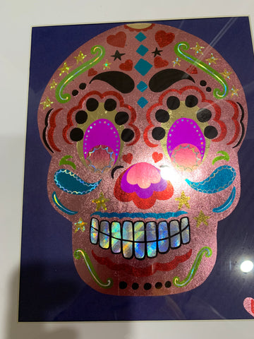 Sugar Candy Skull (foil)