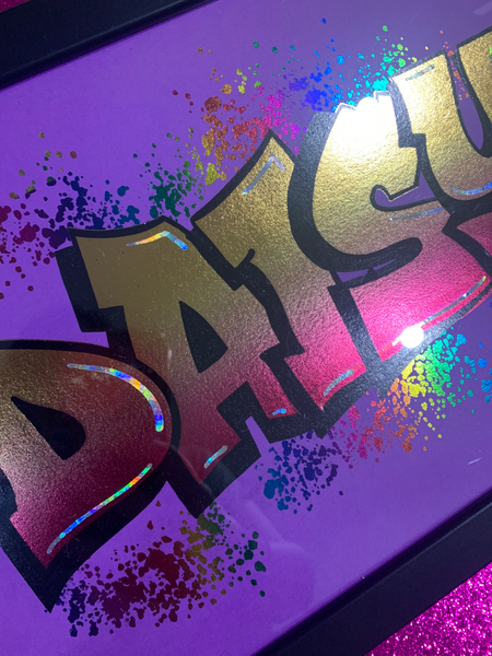 Graffiti Custom Name (foil)