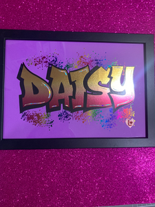 Graffiti Custom Name (foil)