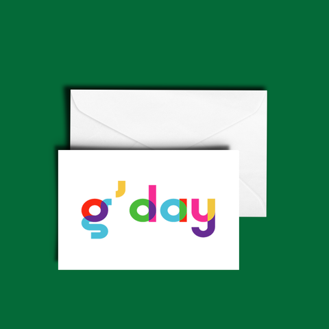 g'day