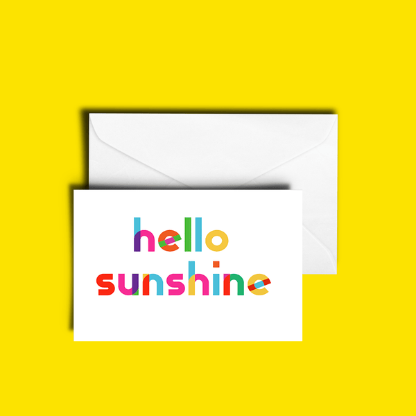 Hello Sunshine Cards LoveFromLilibet 