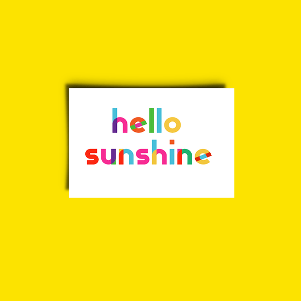 Hello Sunshine Cards LoveFromLilibet 