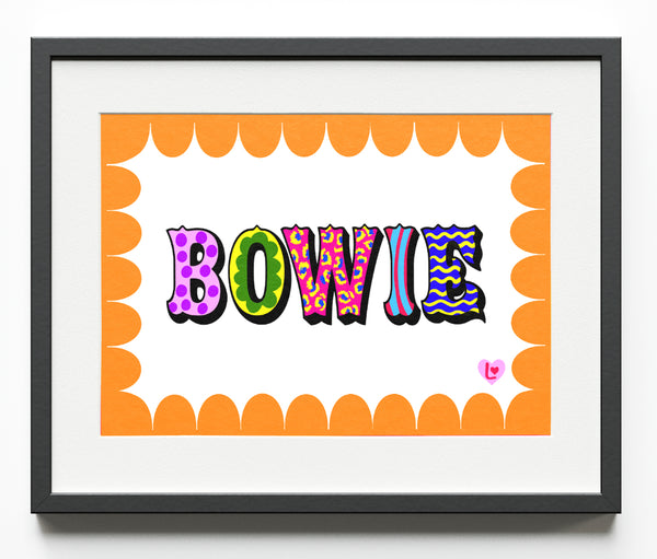 Personalised Patterned Name Print