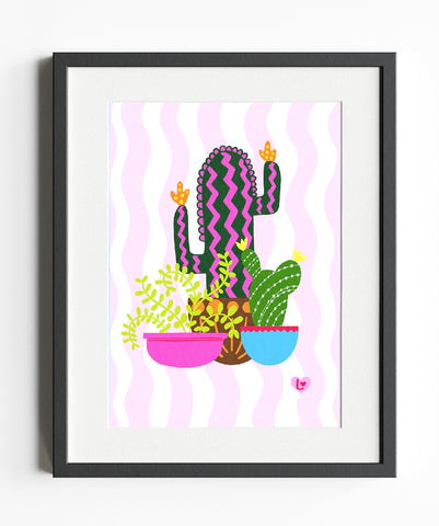 Crazy Cactus Wavy Trio