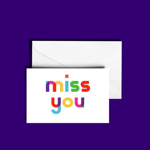 Miss You Cards LoveFromLilibet 