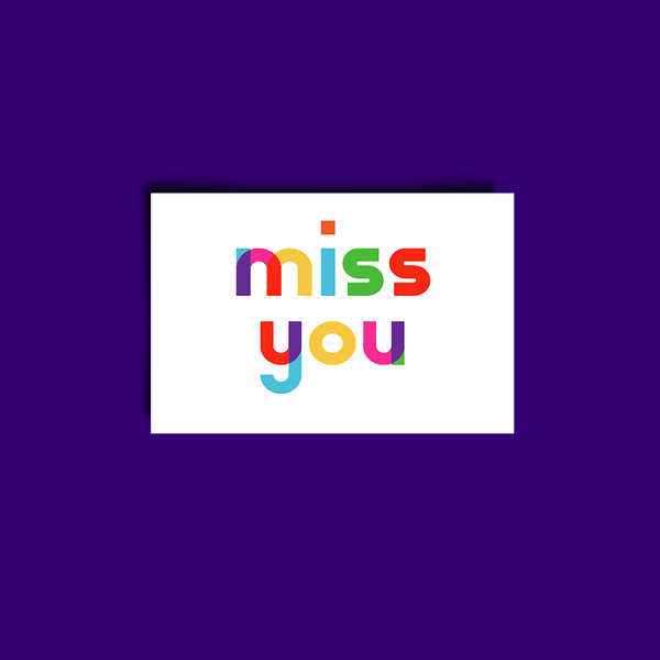 Miss You Cards LoveFromLilibet 