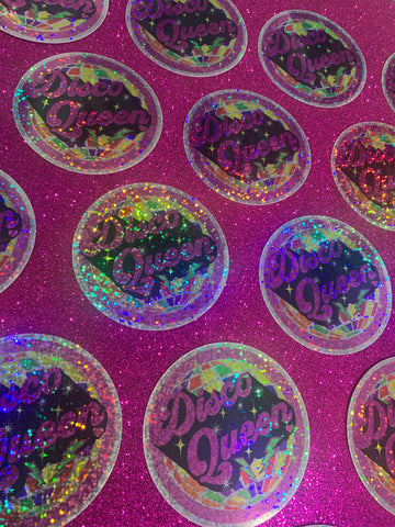 Disco Ball Disco Queen sticker